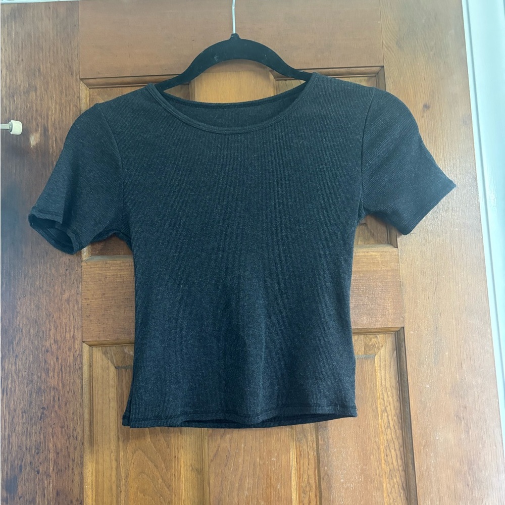 Gymshark Charcoal Short Sleeve Tee